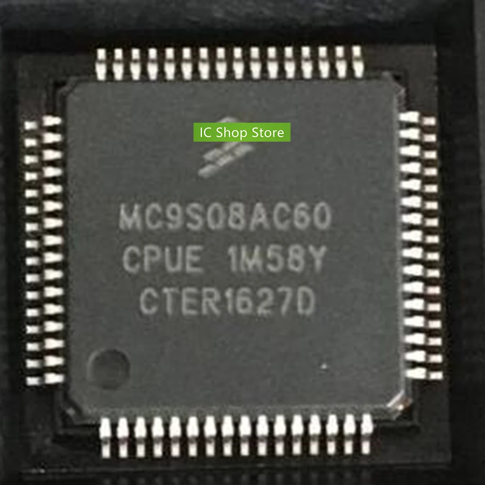 

MC9S08AC60CPUE LQFP64 100% Original Brand New