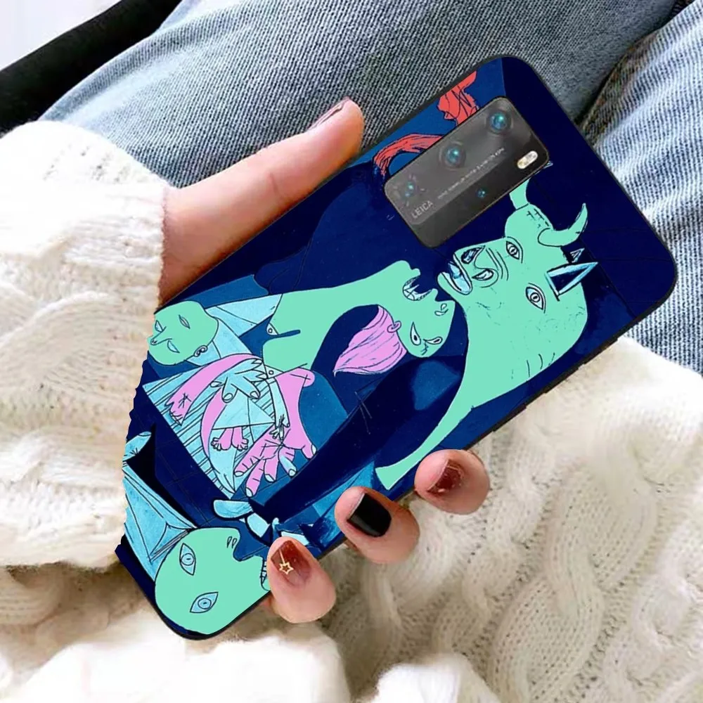 Чехол для Huawei P 8 9 10 20 30 40 50 Pro Lite Psmart Honor lite 70 Mate 20lite