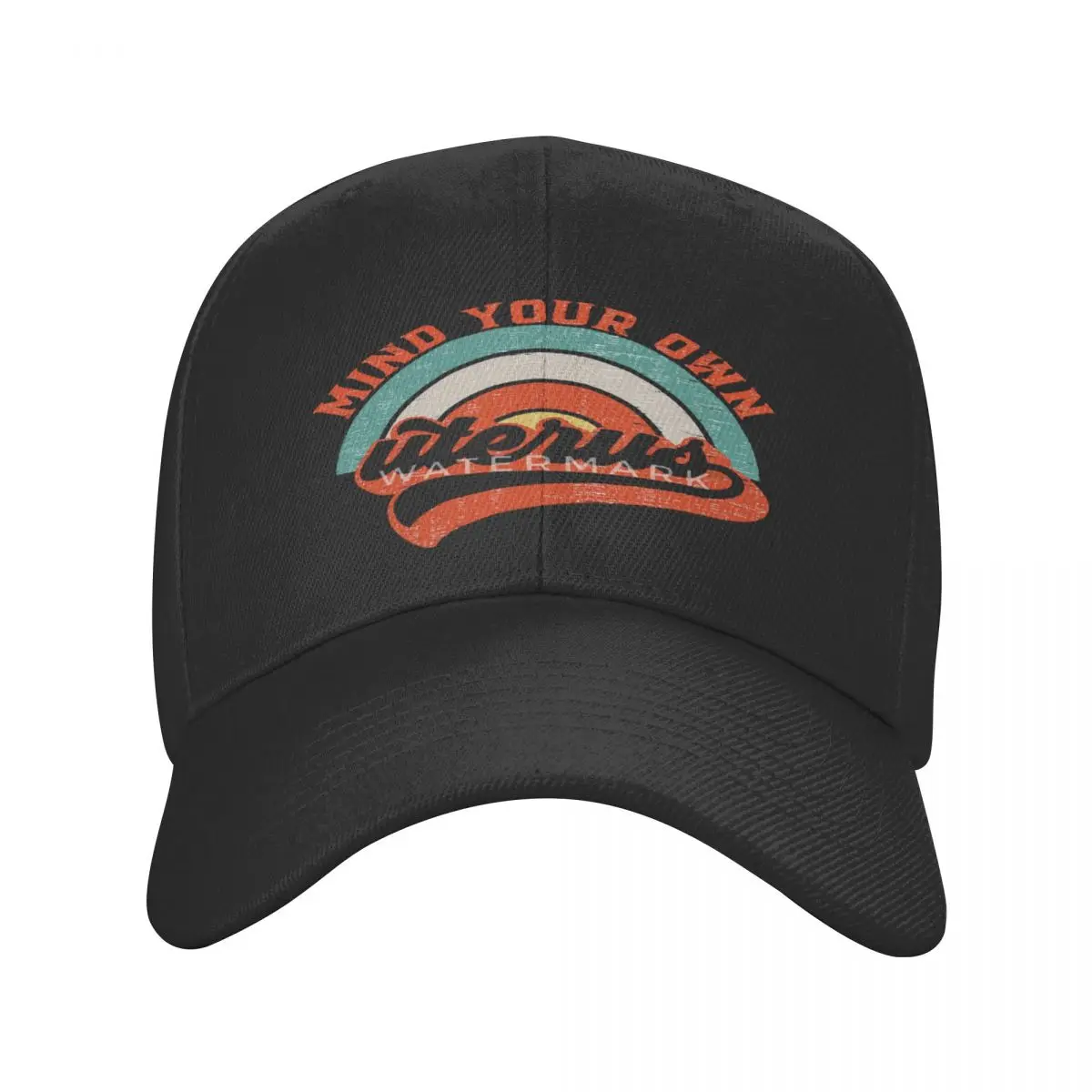 

Mind Your Own Uterus Casquette, Polyester Cap Fashionable Hat Wicking Suitable For Daily Nice Gift
