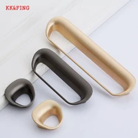 kkfing modern minimalist cabinet door handle kitchen cupboard wardrobe pulls drawer knobs fashion furniture handle hardware