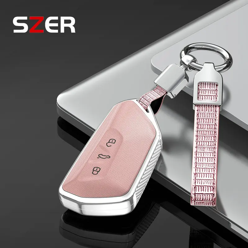 Современный чехол для ключей из ТПУ с дистанционным управлением VW Volkswagen Golf 8 2020