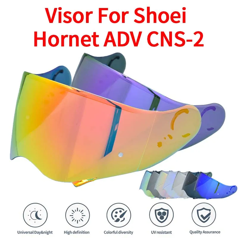 Фото Козырек для Shoei Adventure Hornet ADV Hornet X2, козырек для раллийного шлема, мотоциклетный шлем, щит, аксессуары для лобового стекла, линза CNS-2 №1