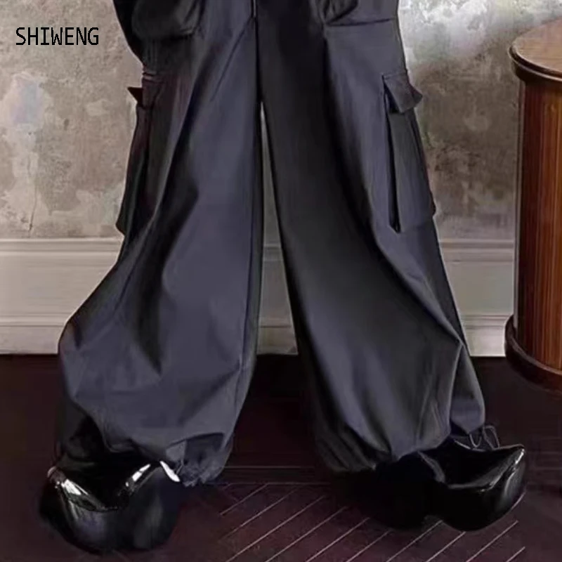 

Сандалии женские/мужские из ПУ кожи, Подиумные шлепанцы с острым носком, на толстой подошве, высокий каблук, в стиле ретро, большие размеры 44, лето 2023