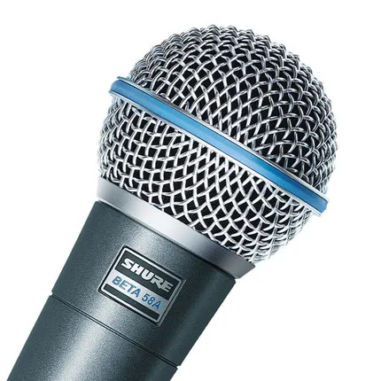 Профессиональный динамический ручной микрофон для SHURE BETA 58A проводной караоке с