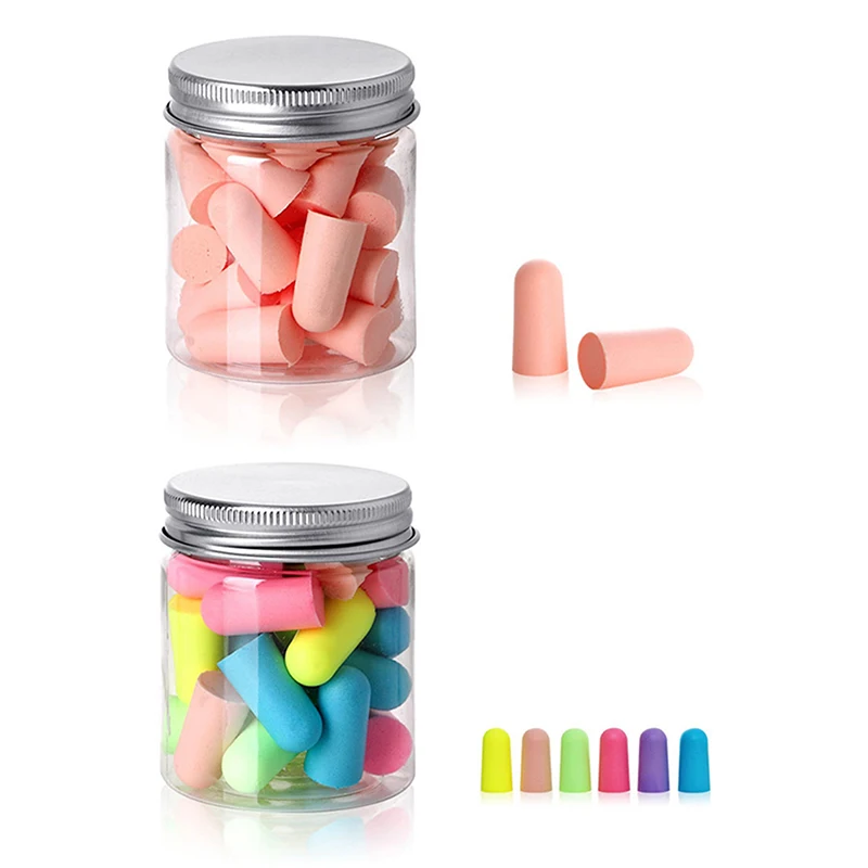 10 шт./коробка затычки для ушей из пены