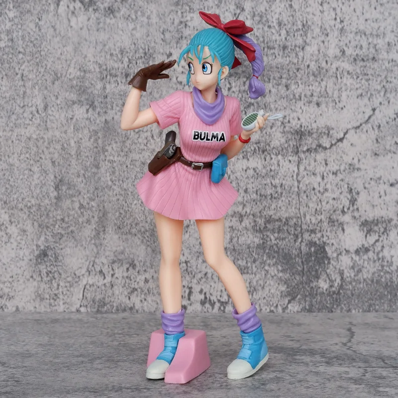 

Dragon Ball Anime Surroundings Son Goku Partner Girl Series Lunch Bulma Chichi Scene Vivid Decorate Model PVC Material Quality