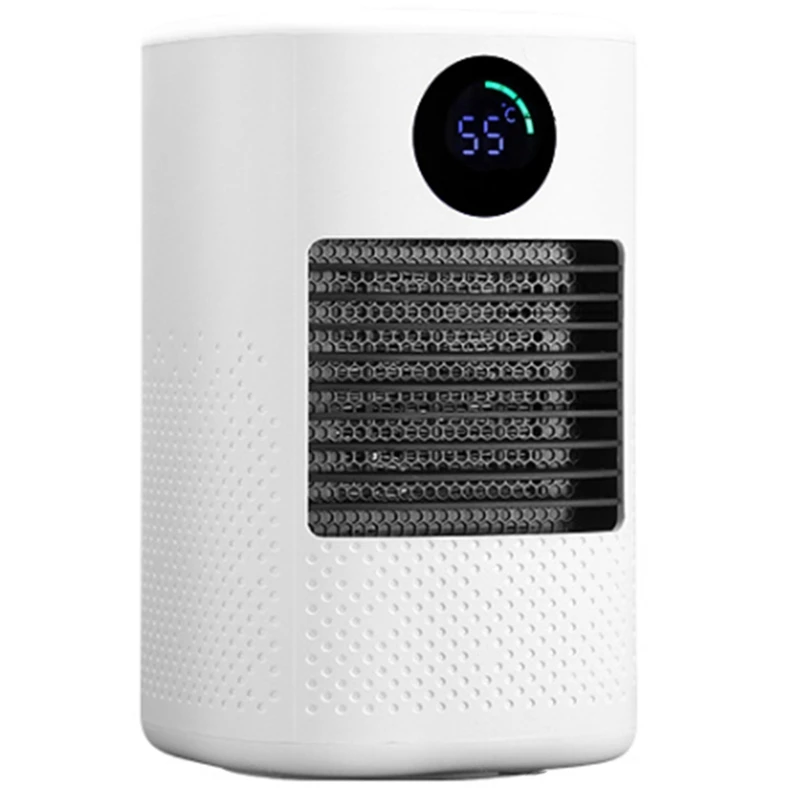 

Mini Fan Heater Desktop Electronic Heater Portable Warmer Machine For Winter Home Office Heater,EU Plug