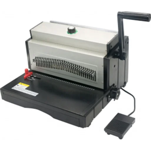 

ET8707 A3 Size Electric Punching Wire 3:1 Binding Machine