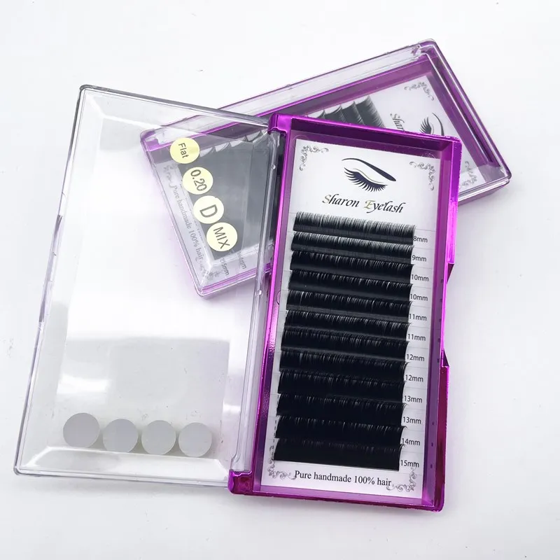 

Ellipse Flat Eyelash Extension Soft Tips Light Weight Individual Mink