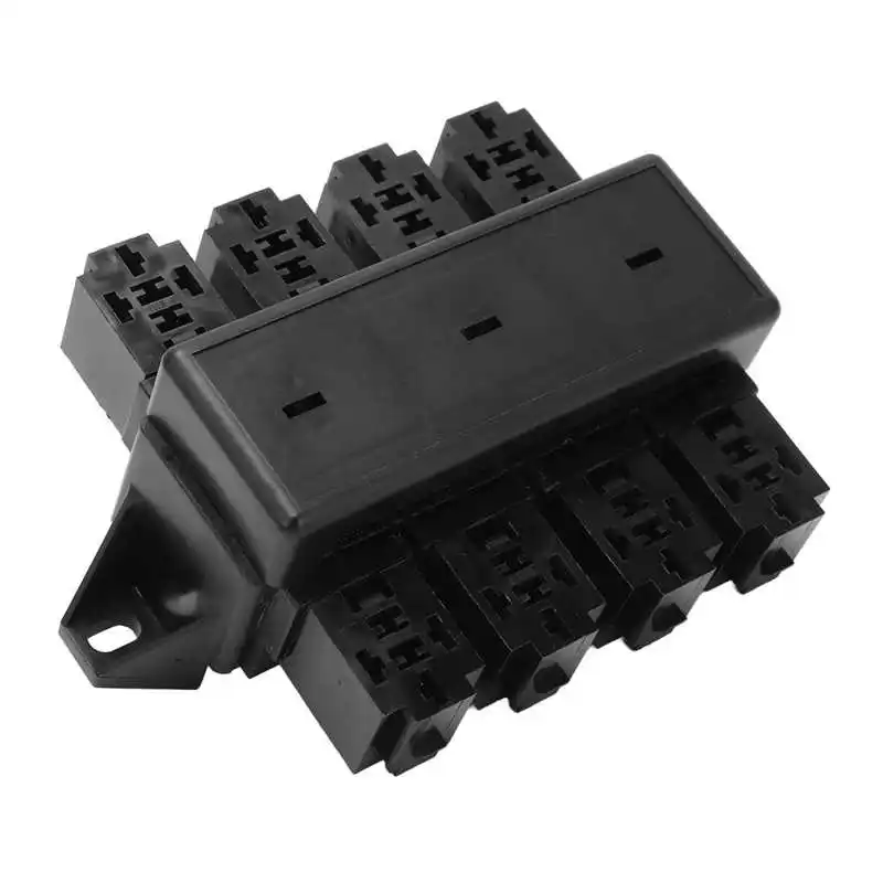 

Блок предохранителей 8 способов легкой установки держатель плавкого предохранителя большой емкости прочный огнестойкий для танкеров