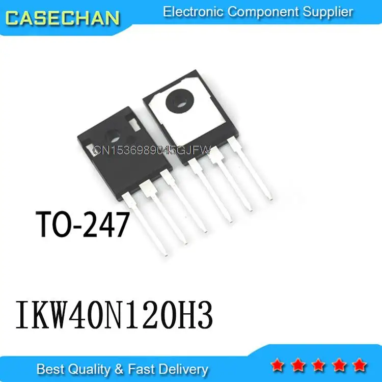 

10PCS New and Original K40H1203 40N120 TO-247 40A 1200V IKW40N120H3