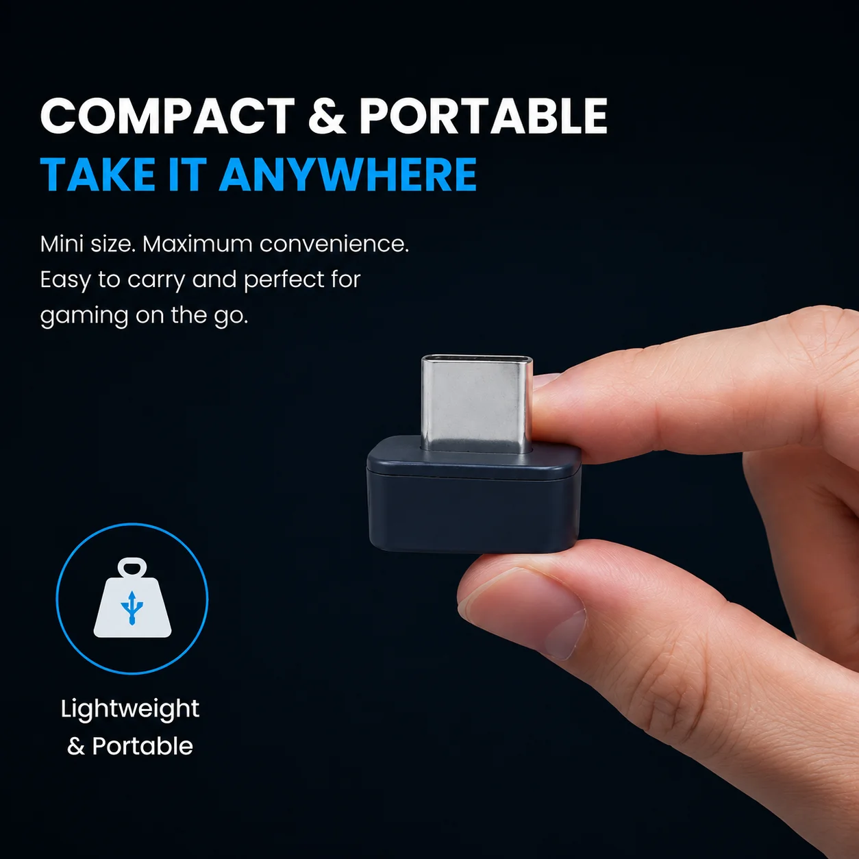 Фото USB-C приемник для Logitech G PRO X SUPERLIGHT/SUPERLIGHT 2/G PRO 2 LIGHTSPEED - USB-C адаптер для мыши, адаптер для приема сигнала №5