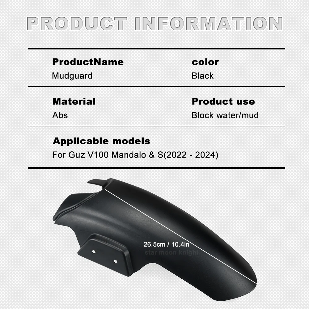 Переднее крыло мотоцикла брызговик удлинитель защита от брызг крышка для Moto Guzzi