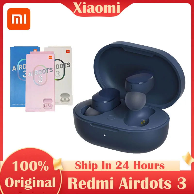 Оригинальные наушники Xiaomi Redmi Airdots 3 оригинальные беспроводные True Bluetooth гарнитура