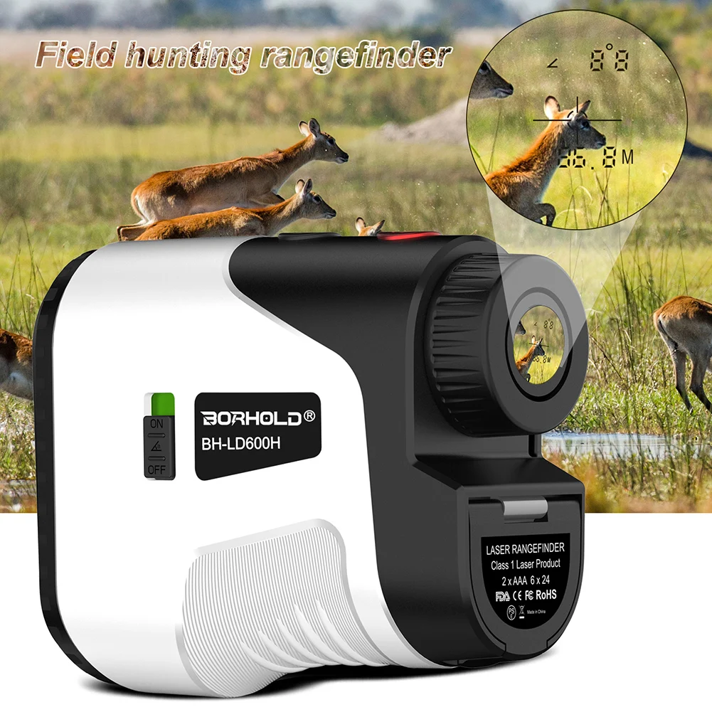 

Laser Rangefinder 450M 600M 800M 1000M Golf Telescope Distance Meter Rechargeable Meter/Yard Measurement for Golf Hunting Kit