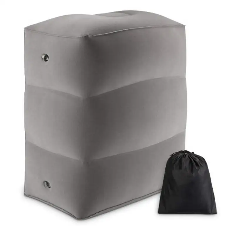 

Inflatable Travel Pillow Foot Pad Folding Adjustable Footstool For Airplane Travel Kids Footrest Pillow Resting Pillow
