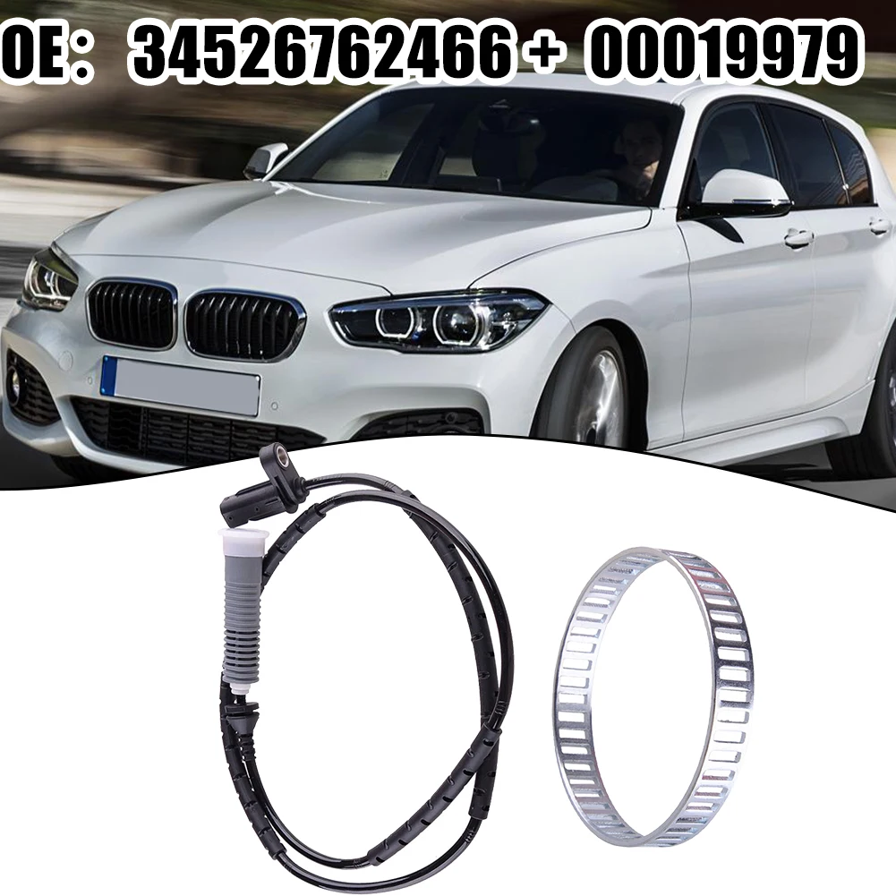 

1set ABS Sensor+ Ring Gear For BMW 1 Series Hatchback (E81) 2006/09-2011/12 For 3 Series Sedan (E90) 2004/02-2011/12 For Touring