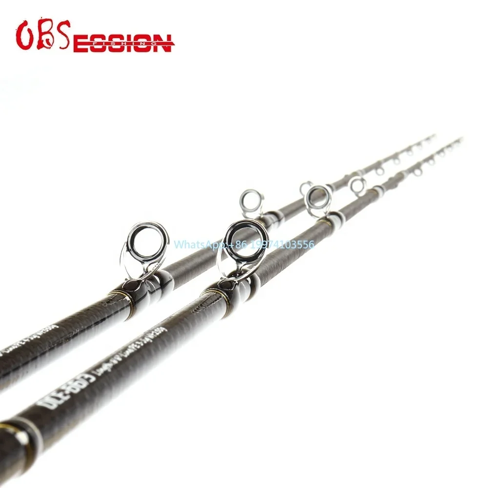 Фото Einteilige Alconite руководство T-DPS Rollen halter спираль X Toray Blank Langsame стержень литая Angelrute джиггинговые стержни №2