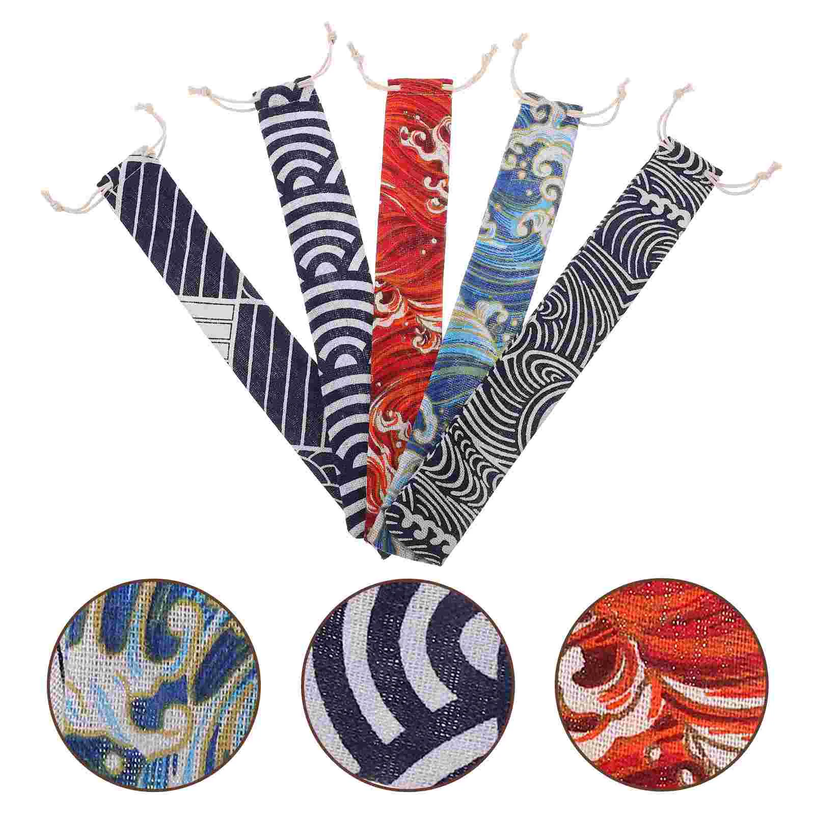 5 шт. мешок для монет упаковочные сумки посуды мешочки столовых приборов на