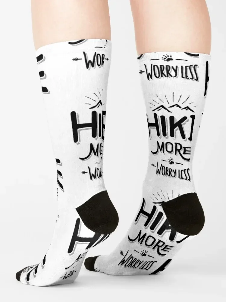 Забавная Новинка походная футболка походные носки Походные горы гораздо меньше