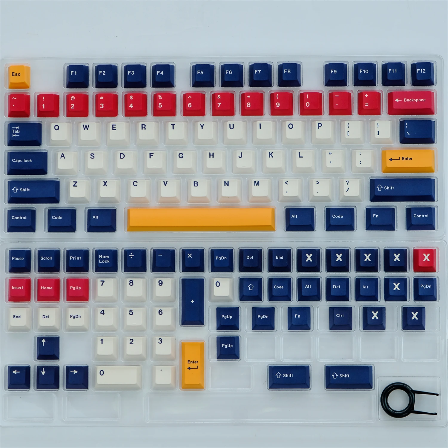 Колпачки для клавиш 129 PBT персонализированные колпачки Cherry Profile DYE-SUB