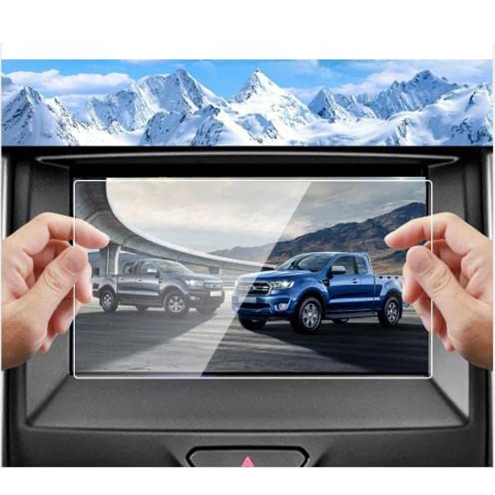 

Tempered glass film protector For Ford Mustang 2015-2020 2021 2022 2023 8Inch Car gps Navigation Touch Screen Protective film