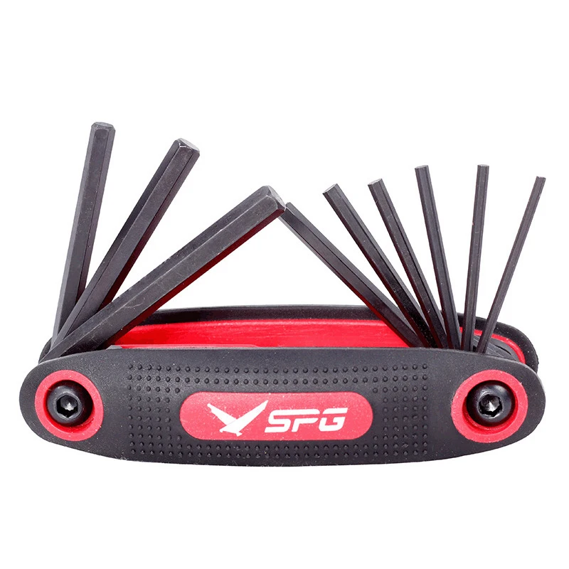 

1 шт. Многофункциональный шестигранный ключ 9 в 1 Набор инструментов для составного рекурсивного лука