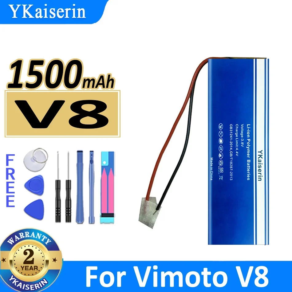 

Аккумулятор ykaisin V 8 на 1500 мА · ч для цифровых батарей Vimoto V8