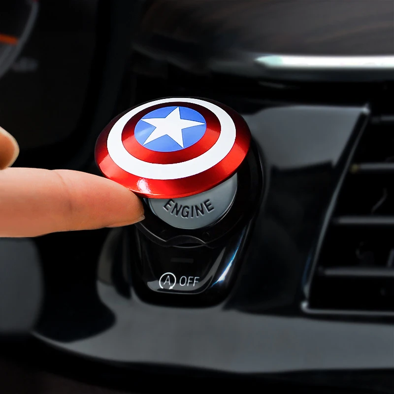 Marvel Captain America Car Int	