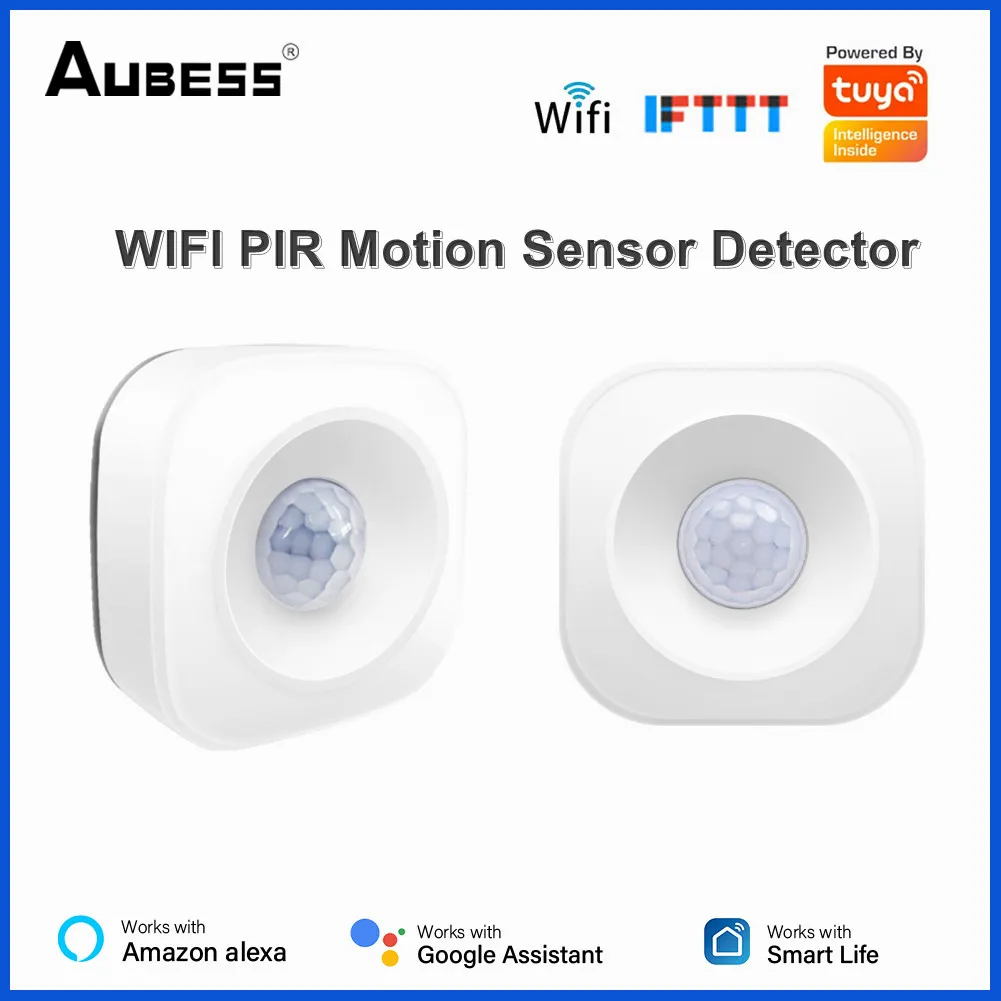 

Tuya WiFi Smart Infrared Sensor Wireless PIR Motion Sensor Home Automation Security System Compatible With Alexa Google Home