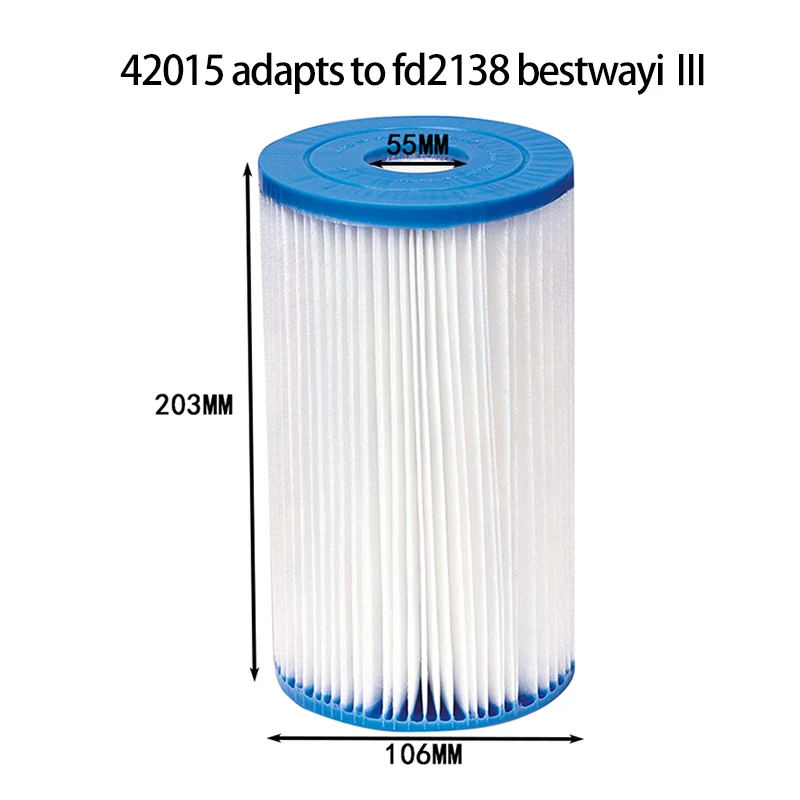 1 упаковка фильтрующий картридж для насоса бассейна FD2138 фильтр пылесос бассейнов