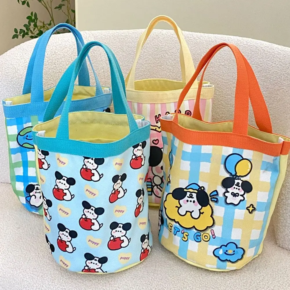 

Сумка-мешок с мультяшным принтом граффити, портативная Холщовая Сумка-тоут для студентов с внутренним карманом