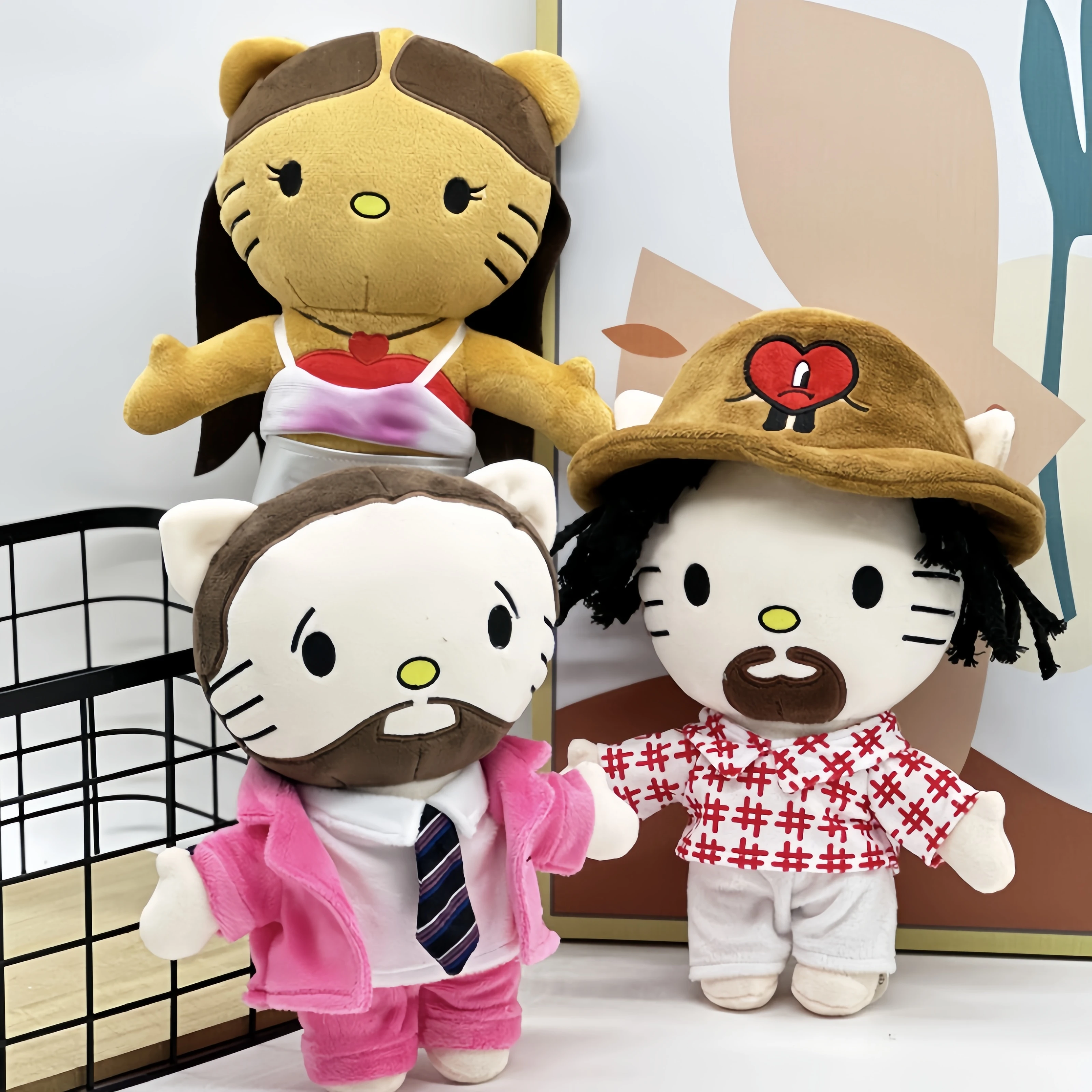 Новинка в наличии Miniso Hello Kitty плюшевые Travis Scott Nicki Minaj аниме игрушки животные мягкие