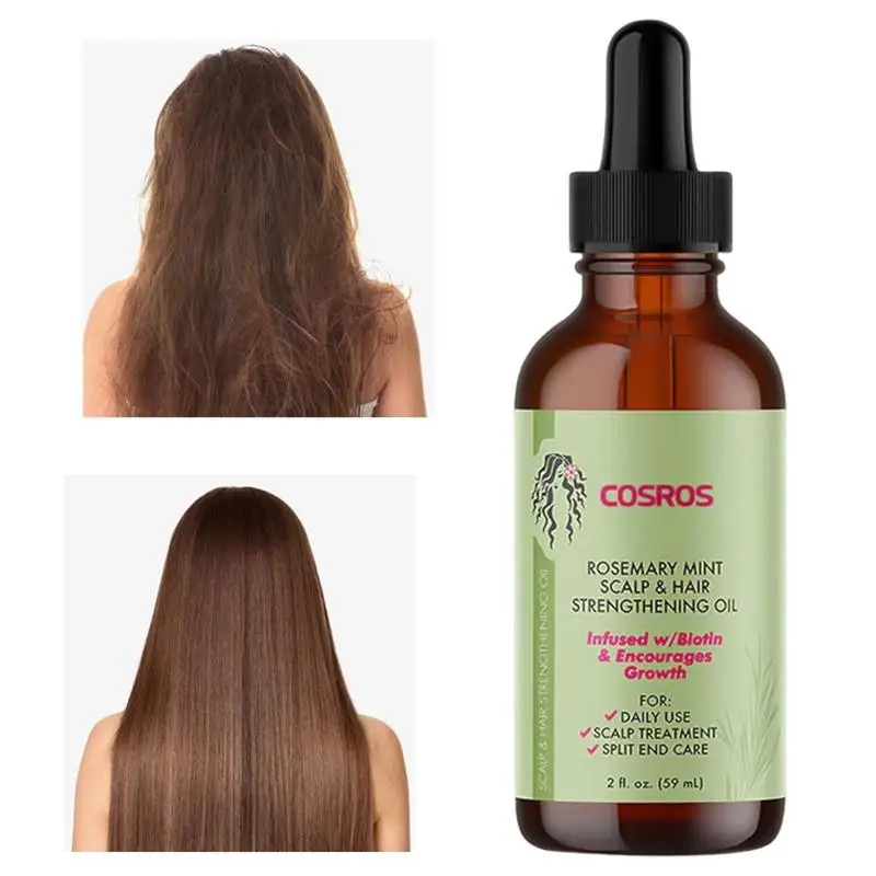 

Sdotter Hair Growth Oil Rosemary Mint Essential Oil Repairing Nourishing Scalp Strengthening Hair Oil Stimulates Healthy Hair Gr
