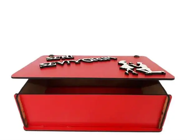 

Wooden Rectangular Box Decorative Gift