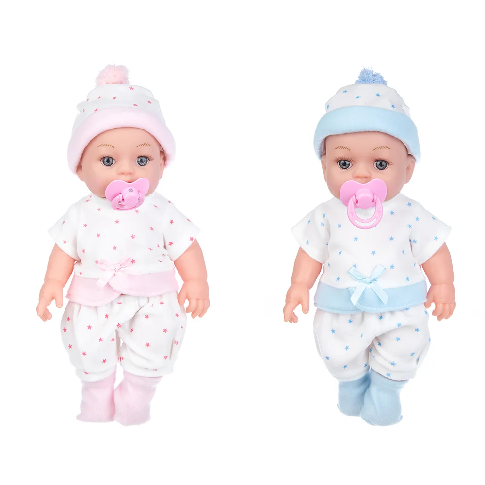 

12inch/30cm Reborn Dolls For Girls or Boys Toys Baby Doll For Toddler Lifelike Handmade Baby Clothes