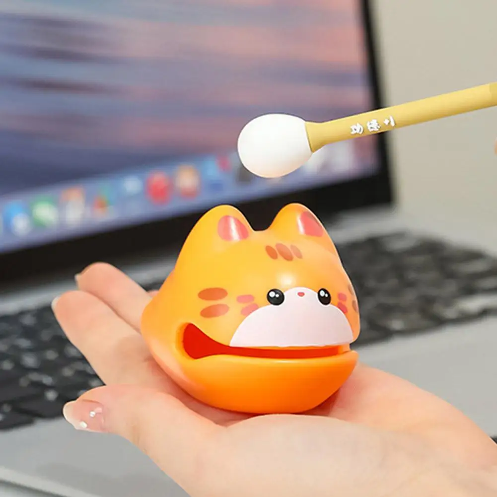 1 шт. милая мультяшная деревянная рыбка забавная декомпрессионная игрушка