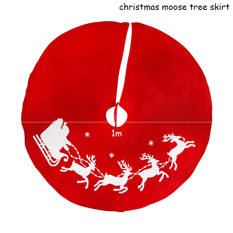 

Круглая юбка для рождественской елки cyuan 90 см