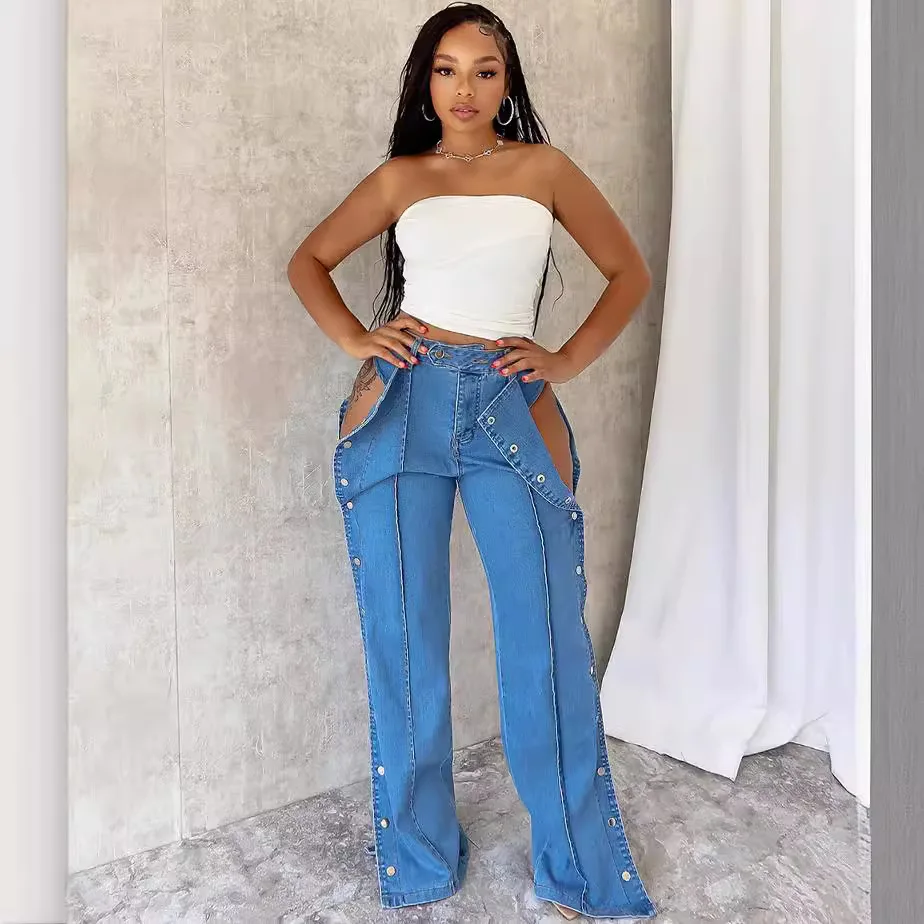 Джинсовые брюки-карго джинсы с высокой талией уличная одежда Y2K 2024 женская зимняя