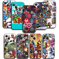 marvel comics logo phone cases for iphone 11 11 pro 11 pro max 12 12 pro 12 pro max 12 mini 13 pro 13 pro max coque carcasa