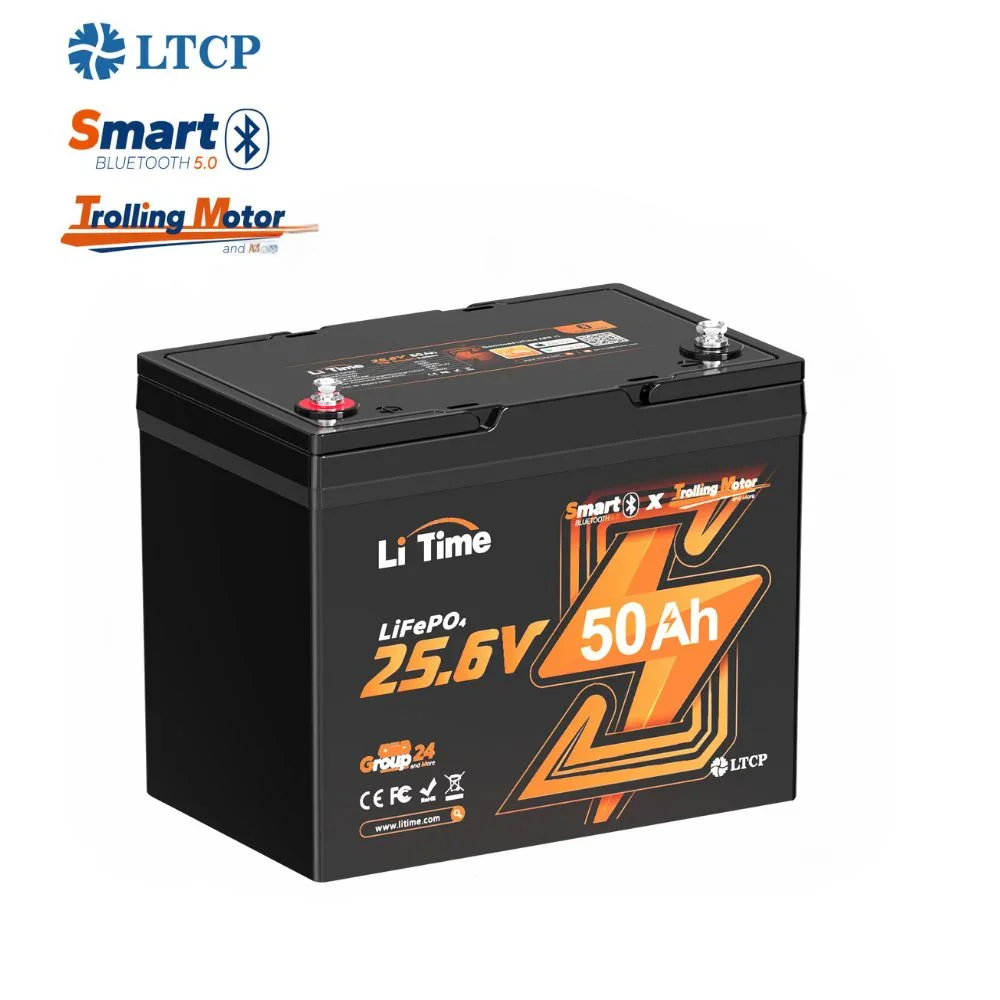 Фото 5 Jahre Brugtie Batterie 24 В 50 Ач Bluetooth Wohnmobile / Trolling-Motoren / Boote / Heimspeicher / Off-Grid Lithium-Batterien №1