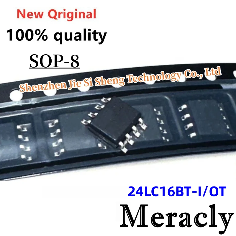 

10 шт. 100% Новинка SOP-8 24LC16BT-I/OT