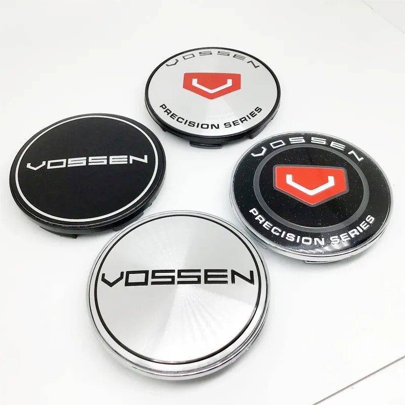 

4 шт. 68 мм 62 мм для Центральной крышки колеса VOSSEN ступицы Эмблема для стайлинга автомобиля значок логотип ободка чехол 65 мм наклейки аксессуа...