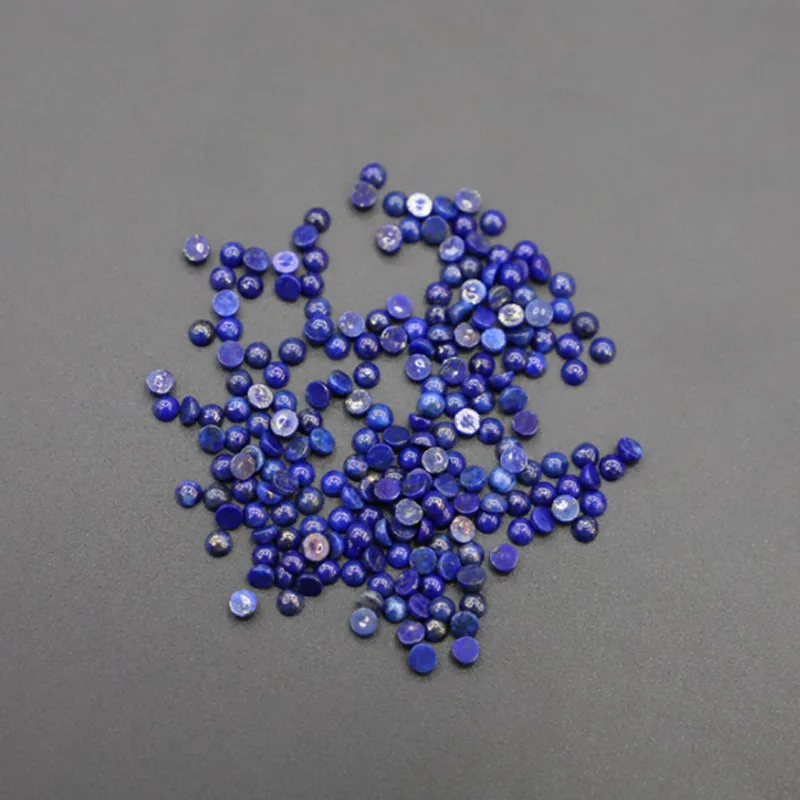

Fashion natural Lapis lazuli stone beads 3mm round beads CAB CABOCHON for jewelry Accessories Wholesale 50pcs/lot free shipping