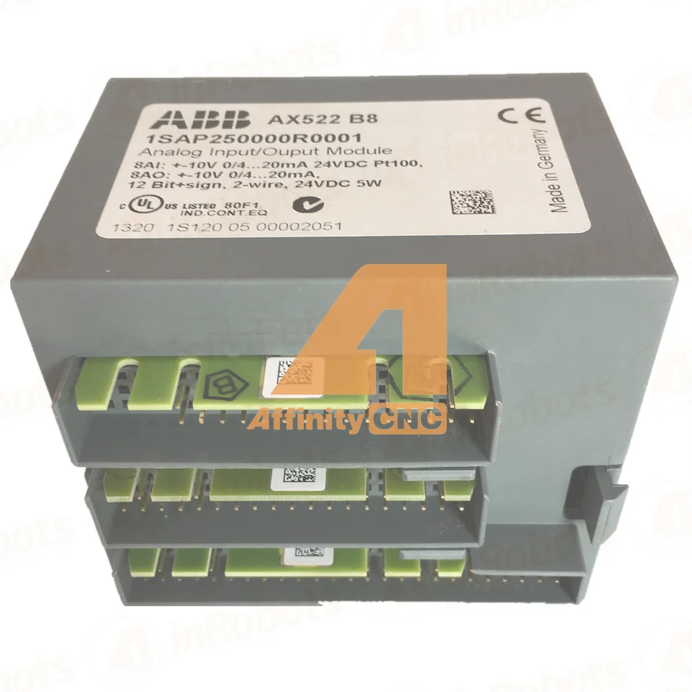 

For ABB AX522 1SAP250000R0001 Analog Input Output Module DC 24V 5W