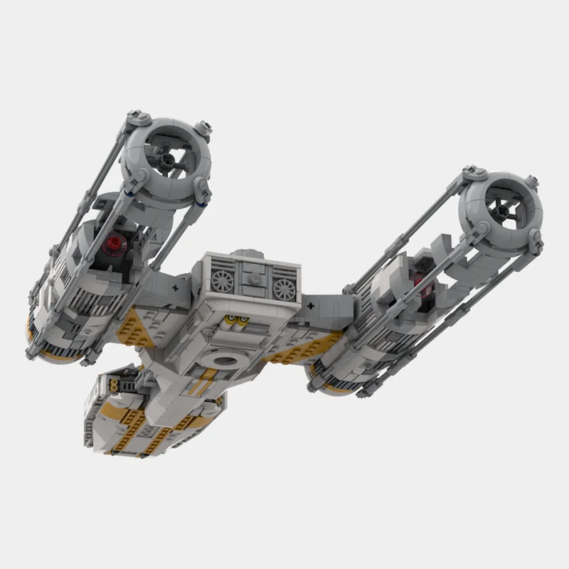 Фото Конструктор MOC «Звездный истребитель Y-Wing» (1914 деталей), модель для сборки, развивающая игрушка, подарок на Рождество №4