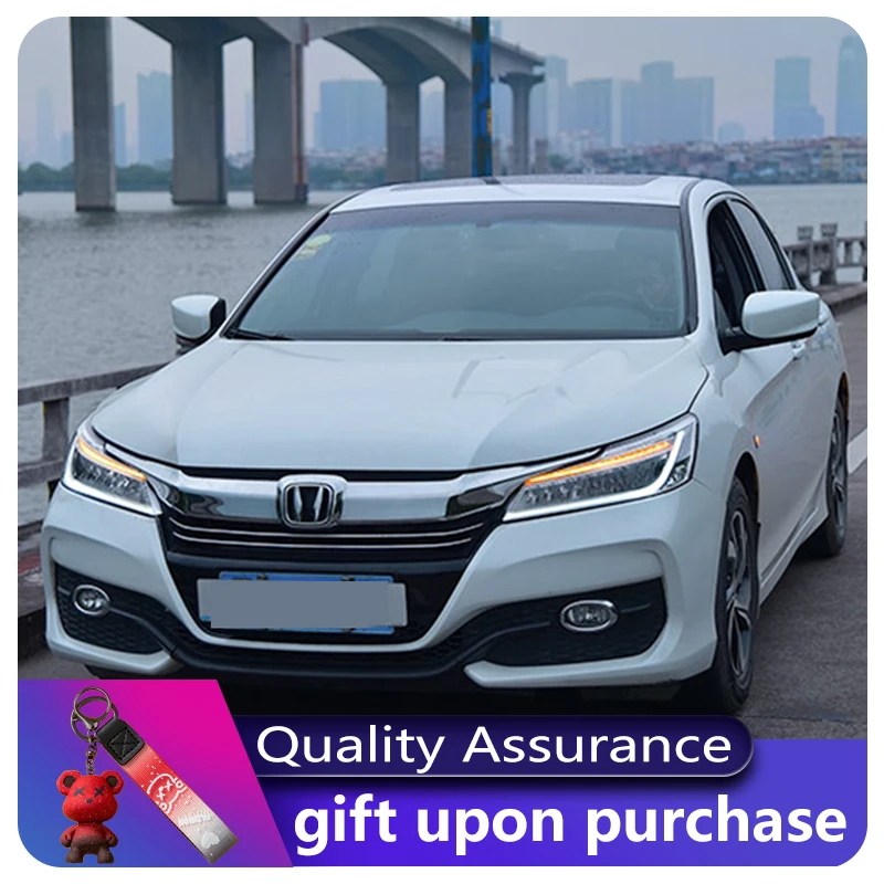 Автомобильные лампы для Honda Accord G9.5 2016 2017 передние фонари светодиодные указатели