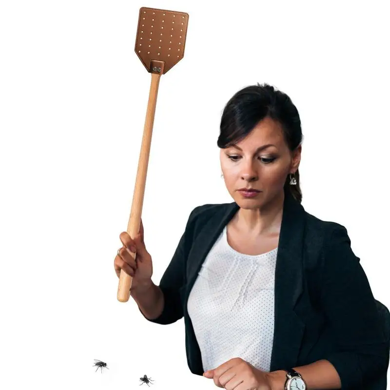 

Home Fly Swatter Space-Saving Woodworking Mosquito Killer Lamp Killer Insect Killer Tool For Living Room Kitchen Bedroom