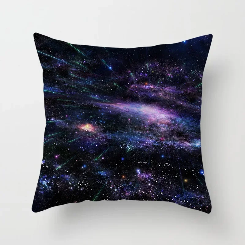 Наволочка в виде газеты со звездным ландшафтом украшение для дивана комнаты