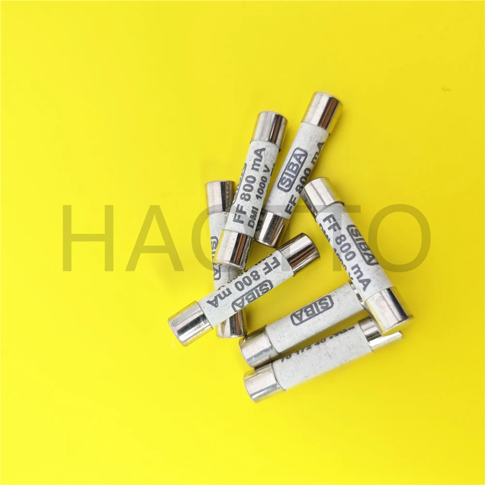 Фото 6,3x32 мм FF315mA FF500mA FF630mA FF800MA FF10A FF16A FF20A FF25A 1000 В SIBA Керамический предохранитель DMI-заподохранитель №2